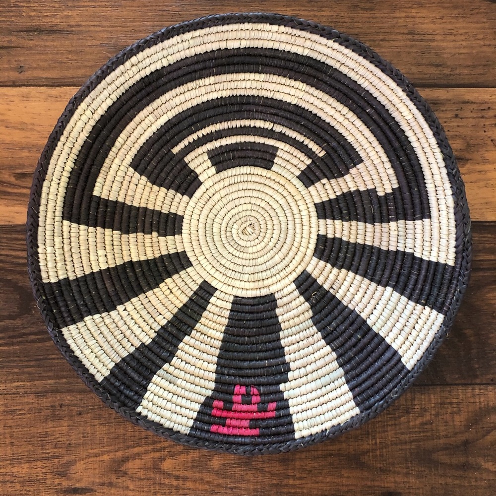 Southwest style boho basket. Great for wall decor
